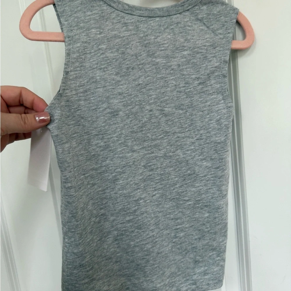 FWP OshKosh B'gosh Gray Striped Toddler Tank Top - Picture 3 of 3